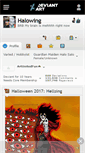 Mobile Screenshot of halowing.deviantart.com