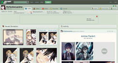 Desktop Screenshot of perfectionxanime.deviantart.com