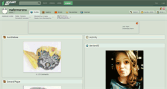 Desktop Screenshot of mafermoreno.deviantart.com