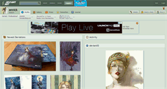 Desktop Screenshot of annick.deviantart.com