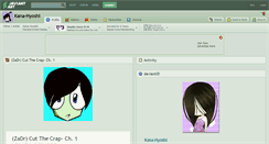 Desktop Screenshot of kana-hyoshi.deviantart.com