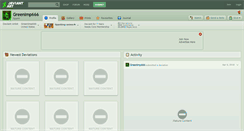 Desktop Screenshot of greenimp666.deviantart.com