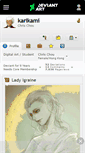 Mobile Screenshot of karikami.deviantart.com