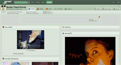 Desktop Screenshot of bexter-thelil-ferret.deviantart.com