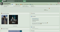 Desktop Screenshot of greysonchance.deviantart.com