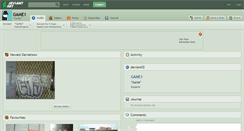 Desktop Screenshot of game1.deviantart.com