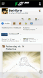 Mobile Screenshot of beshflorin.deviantart.com