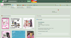 Desktop Screenshot of hectoplasma.deviantart.com