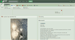 Desktop Screenshot of johndiss.deviantart.com