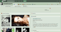 Desktop Screenshot of jemmanicolejoyce.deviantart.com