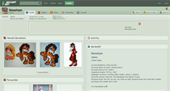 Desktop Screenshot of basselope.deviantart.com