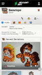 Mobile Screenshot of basselope.deviantart.com