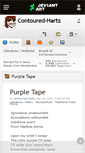 Mobile Screenshot of contoured-hartz.deviantart.com