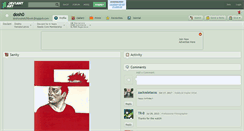 Desktop Screenshot of dosh0.deviantart.com