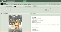 Desktop Screenshot of coshie.deviantart.com