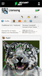 Mobile Screenshot of lionsong.deviantart.com