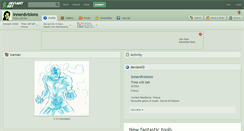 Desktop Screenshot of innerdvisions.deviantart.com