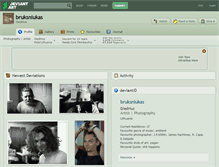Tablet Screenshot of bruksniukas.deviantart.com