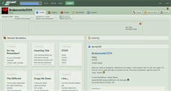 Desktop Screenshot of brokensmile5559.deviantart.com