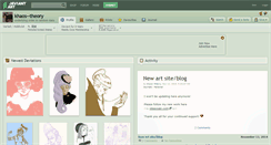 Desktop Screenshot of khaos--theory.deviantart.com