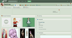 Desktop Screenshot of fuyumi-aya.deviantart.com
