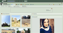Desktop Screenshot of farnazg.deviantart.com