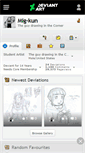 Mobile Screenshot of mig-kun.deviantart.com