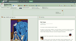 Desktop Screenshot of eyeless1703.deviantart.com