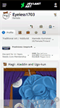 Mobile Screenshot of eyeless1703.deviantart.com