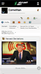 Mobile Screenshot of cornellian.deviantart.com
