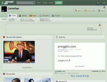Tablet Screenshot of cornellian.deviantart.com