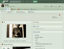 Tablet Screenshot of iso-50.deviantart.com