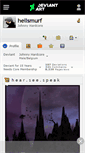 Mobile Screenshot of hellsmurf.deviantart.com