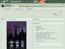 Tablet Screenshot of hellsmurf.deviantart.com