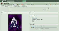 Desktop Screenshot of deathzeryca.deviantart.com