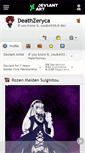 Mobile Screenshot of deathzeryca.deviantart.com