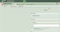 Desktop Screenshot of candle-eyed-jack.deviantart.com