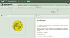 Desktop Screenshot of anthrotsuneon.deviantart.com