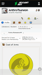 Mobile Screenshot of anthrotsuneon.deviantart.com