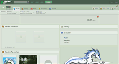 Desktop Screenshot of ndsi.deviantart.com