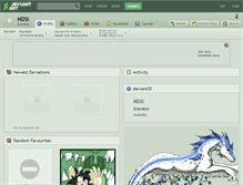 Tablet Screenshot of ndsi.deviantart.com