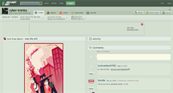 Desktop Screenshot of cyber-tronics.deviantart.com