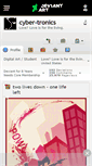 Mobile Screenshot of cyber-tronics.deviantart.com