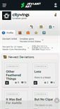 Mobile Screenshot of citywings.deviantart.com