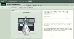 Desktop Screenshot of paradox-tournament.deviantart.com