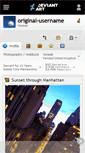 Mobile Screenshot of original-username.deviantart.com