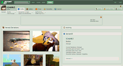 Desktop Screenshot of h34d4k3.deviantart.com