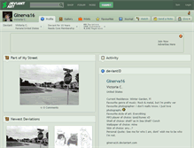 Tablet Screenshot of ginerva16.deviantart.com