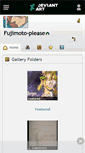 Mobile Screenshot of fujimoto-please.deviantart.com