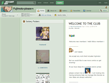 Tablet Screenshot of fujimoto-please.deviantart.com